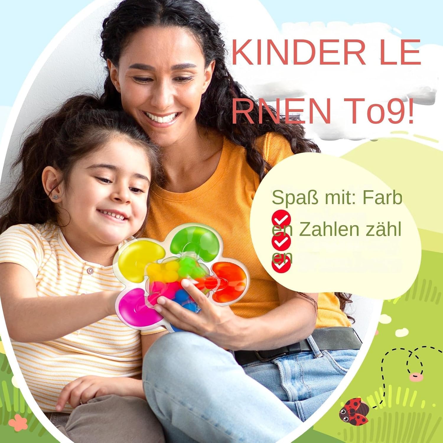 Color Sorting Sensory Montessori Toys
