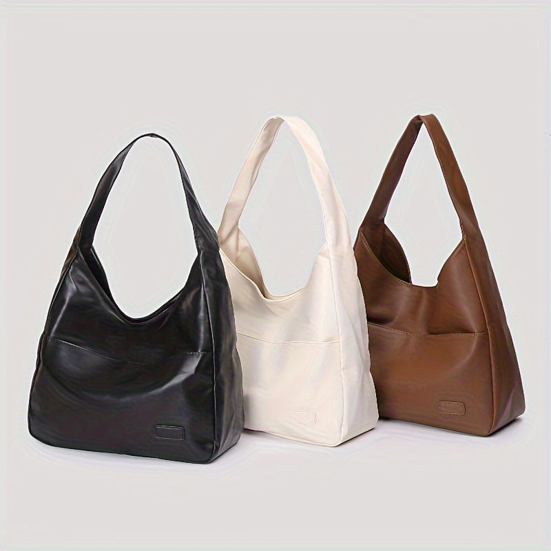 Bag made of high-quality faux leather with large storage space for women