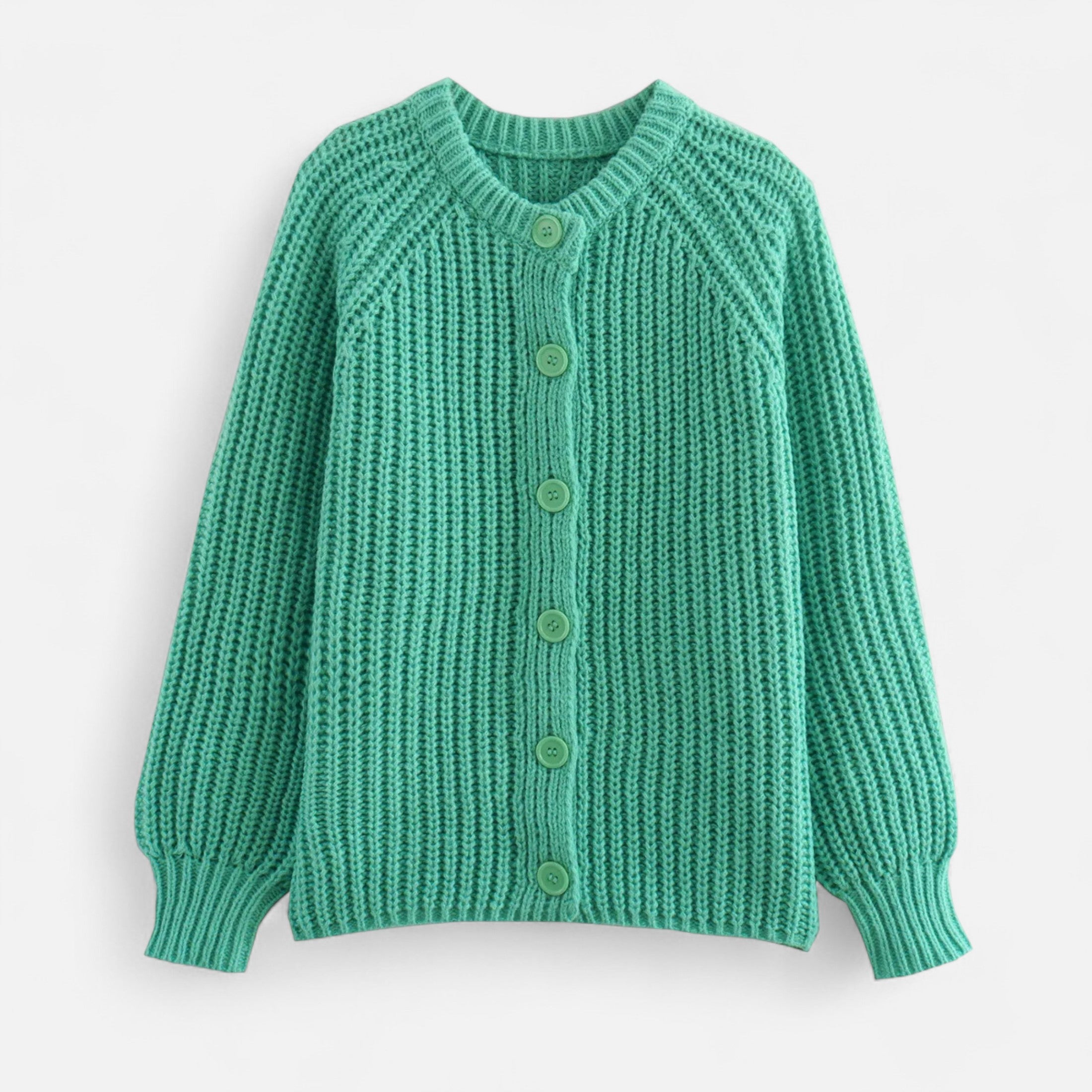 Strikket cardigan til kvinder - vintagelook med moderne elegance