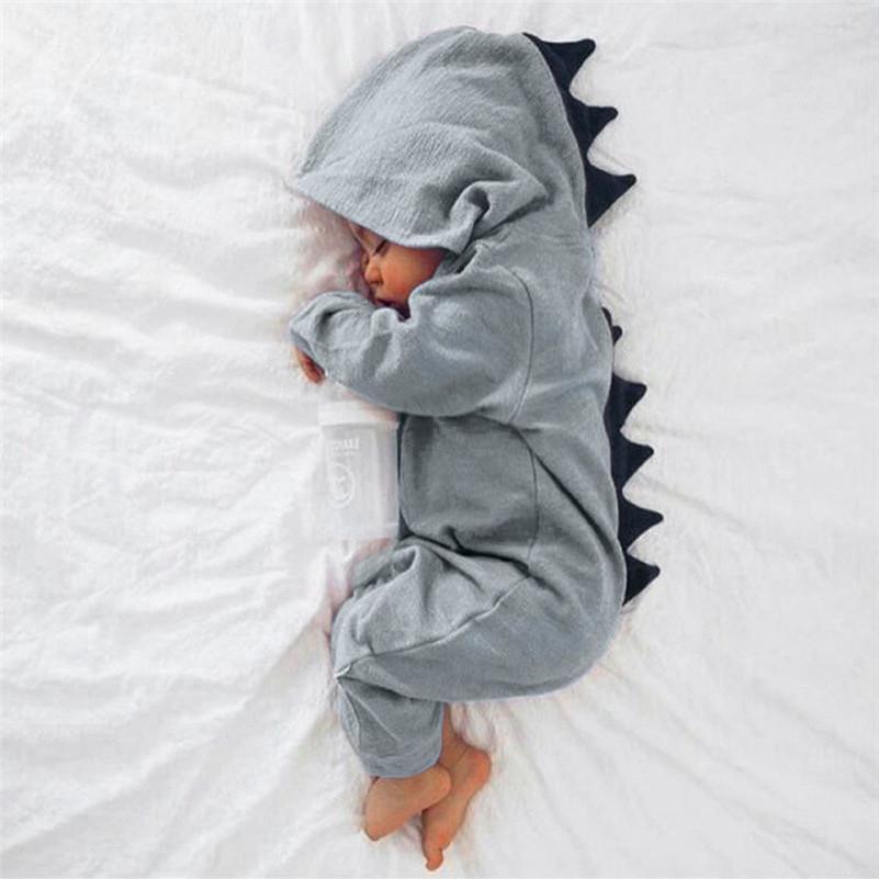 Baby Dinosaur Cotton Romper Outfit