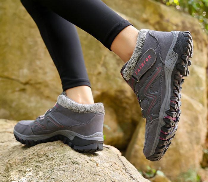 Orthopaedic padded winter boots - waterproof and non-slip | Fordine