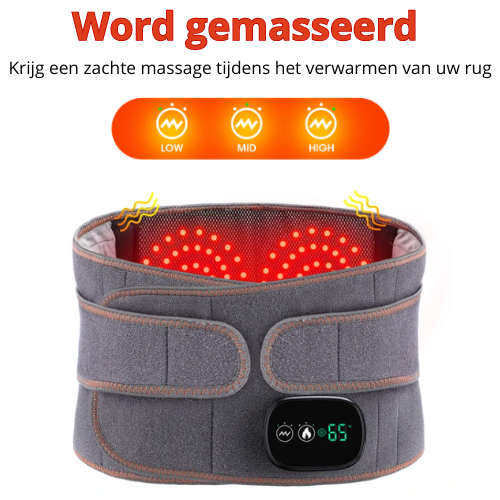 Calor infrarrojo - Parte baja de la espalda