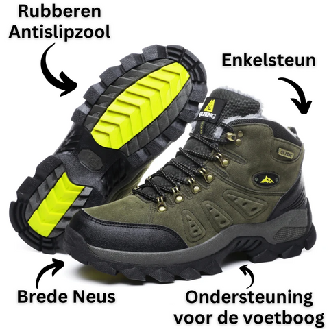 Robust hiking boots for men