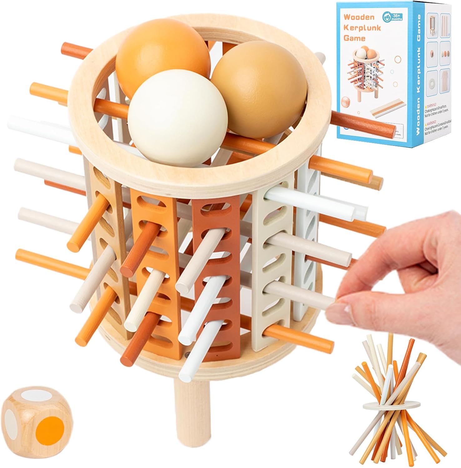Colored learning tower Montessori toy