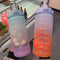 Motivational water bottle | 2L Environmentally friendly
