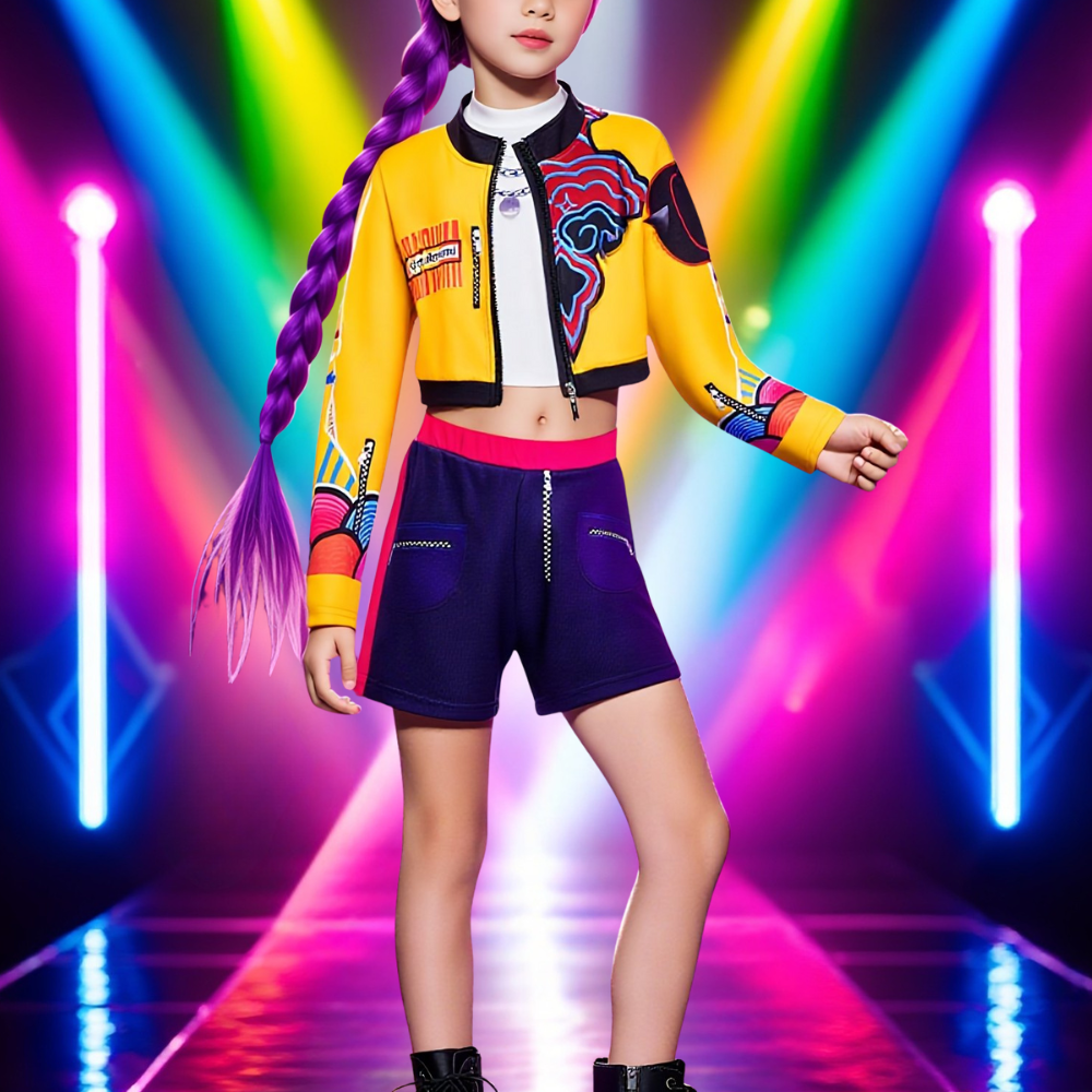 Kpop Hunter Дитячий костюмований костюм на Хелловін