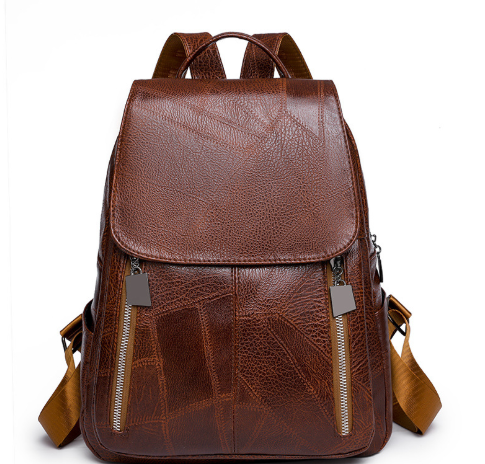 Stylish leather ladies backpack | Theft-proof bag | Roswitha