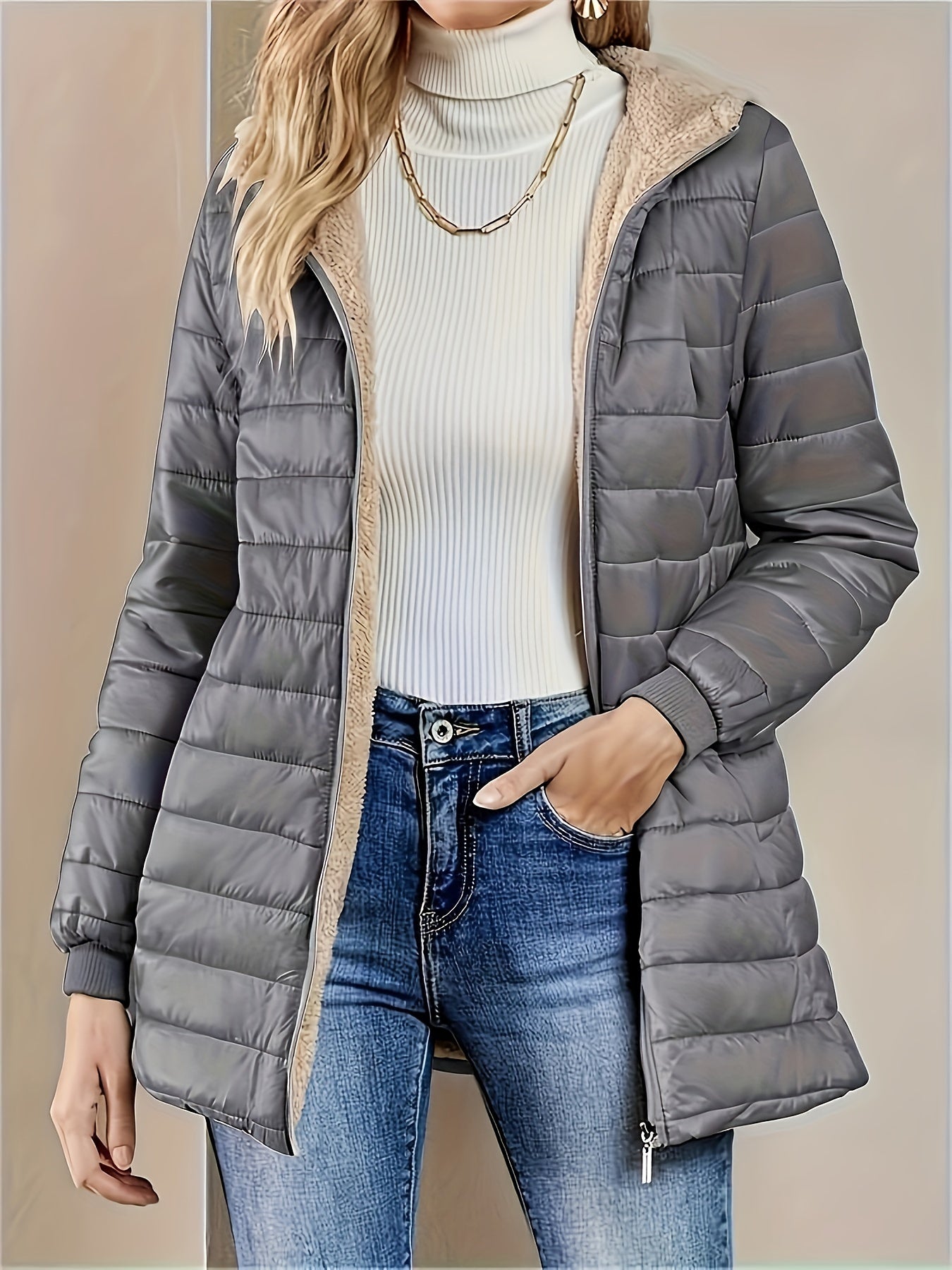Sophie's quilted jacket - Comfortable and stylish for cold days