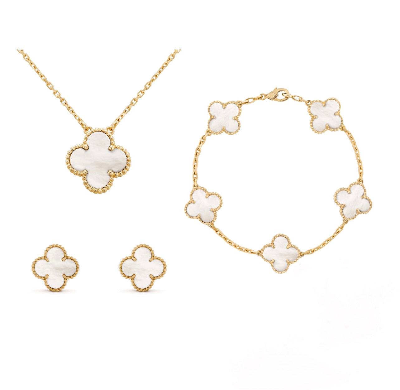 Bella - Clover jewelry set - Ready to gift