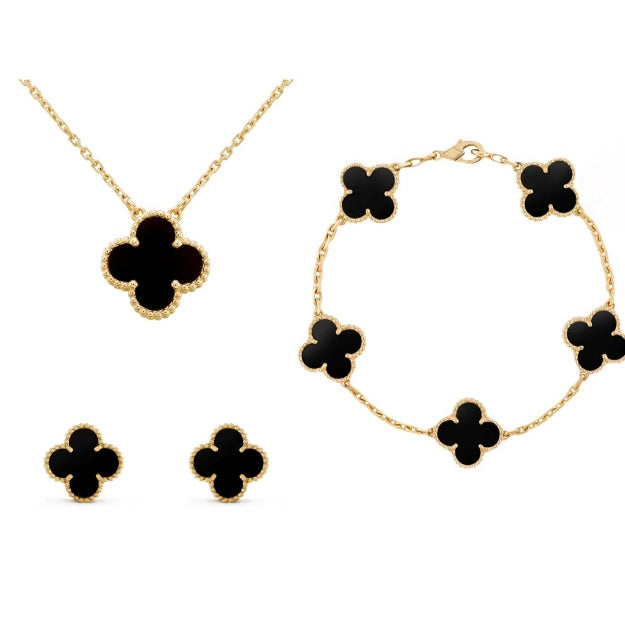 Bella - Clover jewelry set - Ready to gift