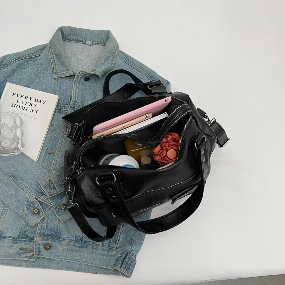 CHLOE - Large leather shoulder bag