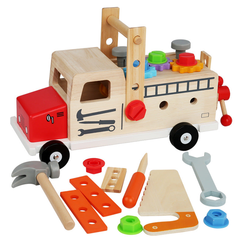 Children's screwdriver repair station, educational toy