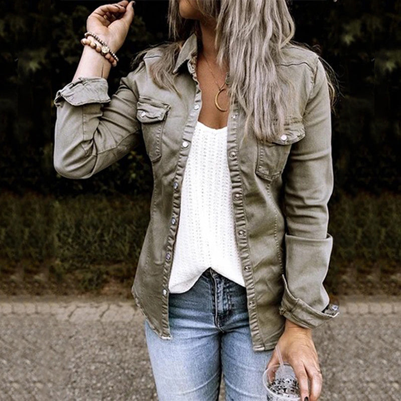 Stylish denim jacket for women - Elisa