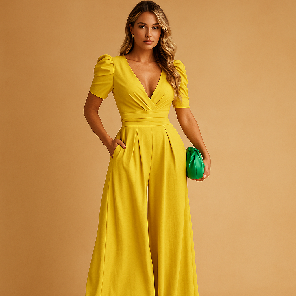 Long elegant jumpsuit for women | Isabelle