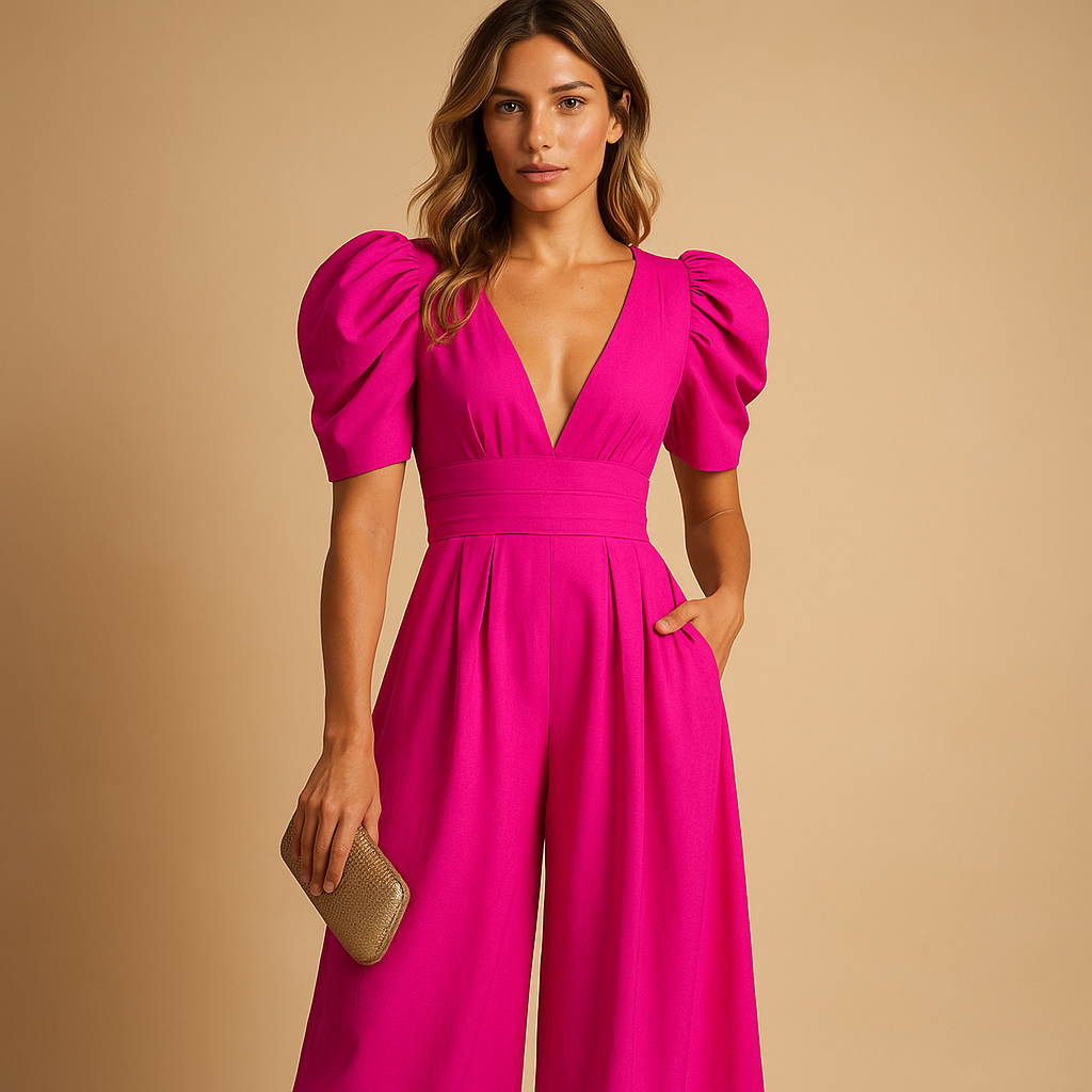 Long elegant jumpsuit for women | Isabelle