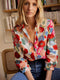 Norah | Stylish blouse with floral pattern ladies