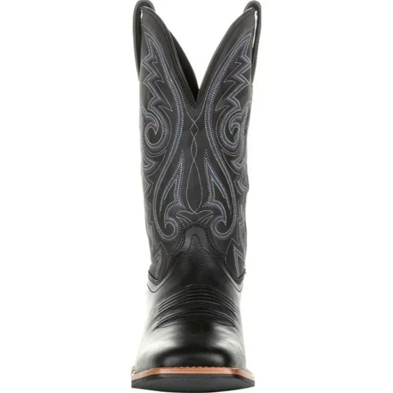 Embroidered Western Cowboy Boots for Men - Image 5