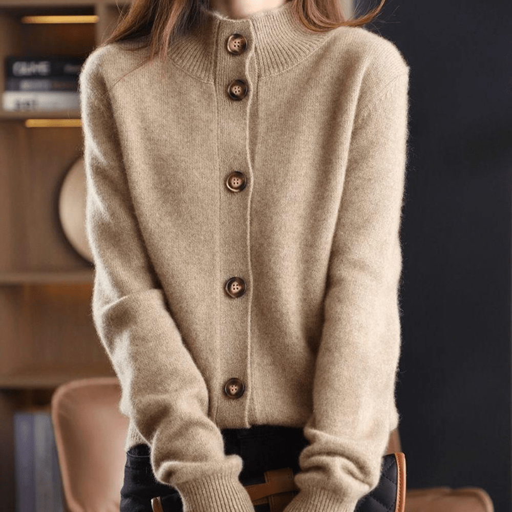 Darla Women's Cashmere Cardigan - Soft & Elegant Sweater with Comfortable Fit