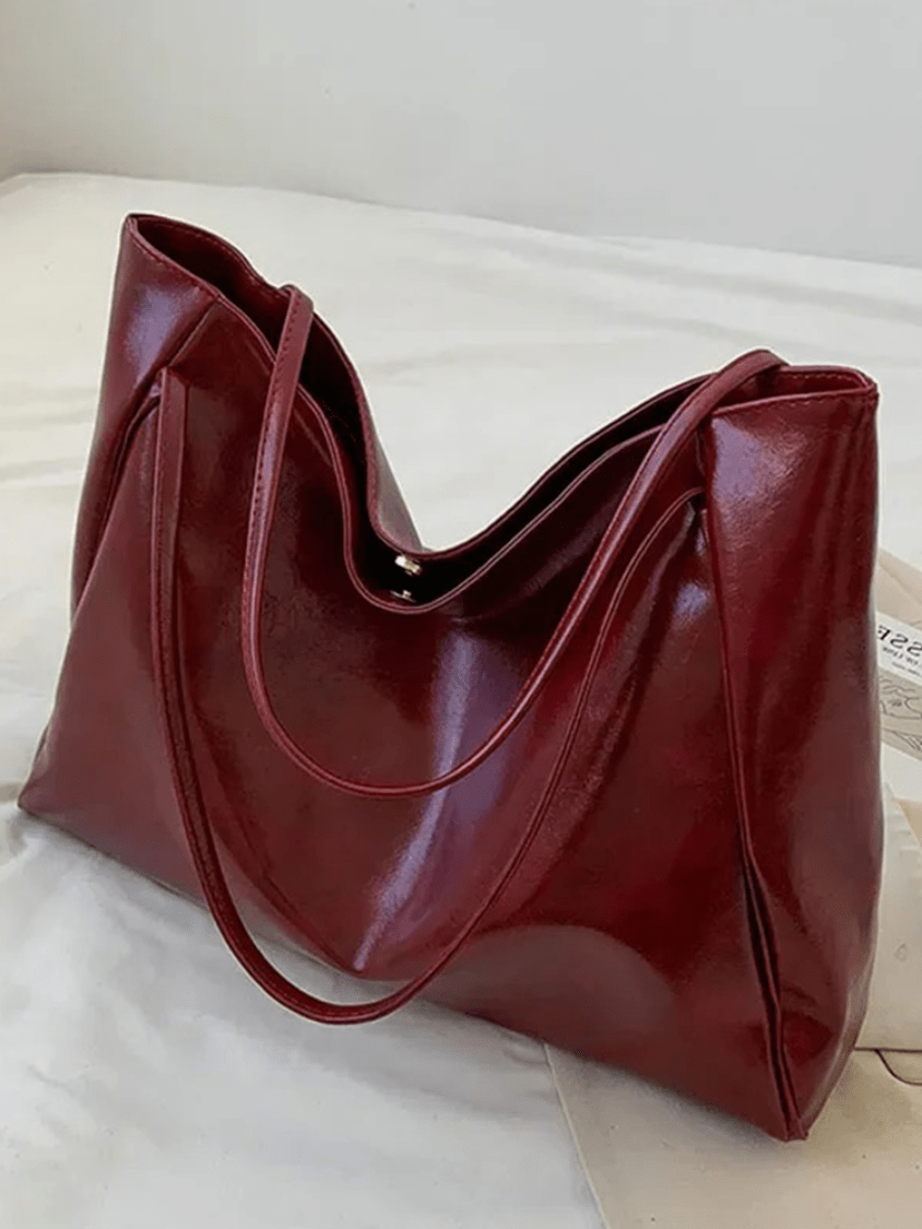 Maxia | Large ladies leather shoulder bag | Handbag