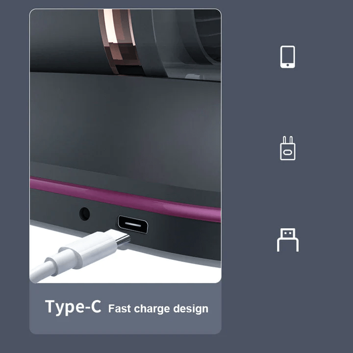 Mini aspirador de mano inalámbrico - Potente potencia de succión 10000Pa y recargable por USB