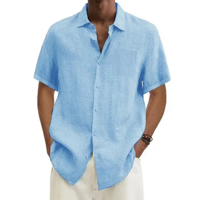 Anvers linen shirt (short sleeves)