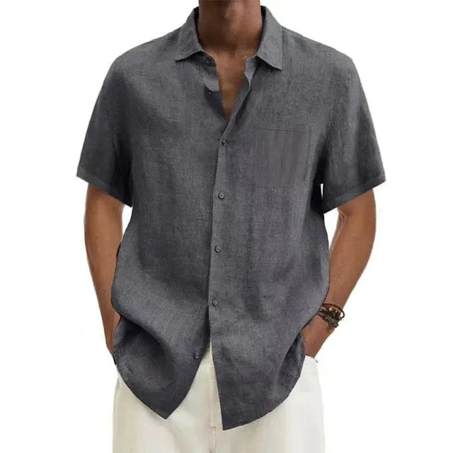 Anvers linen shirt (short sleeves)