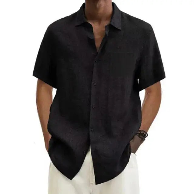 Anvers linen shirt (short sleeves)