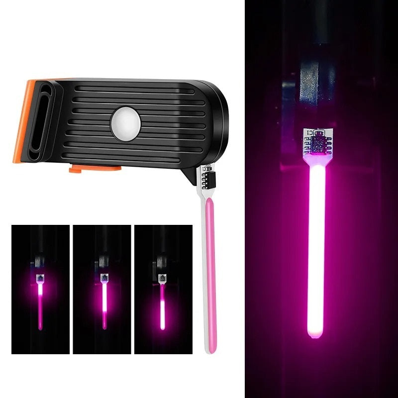 Rechargeable bicycle rear light
