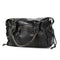 RAQUEL - School handbag with hard leather shoulder strap
