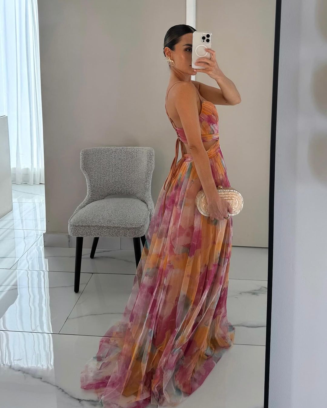 Jaciah Women's Maxi Dress - Elegant Summer Dress in Lightweight Fabrics for Weddings and Parties