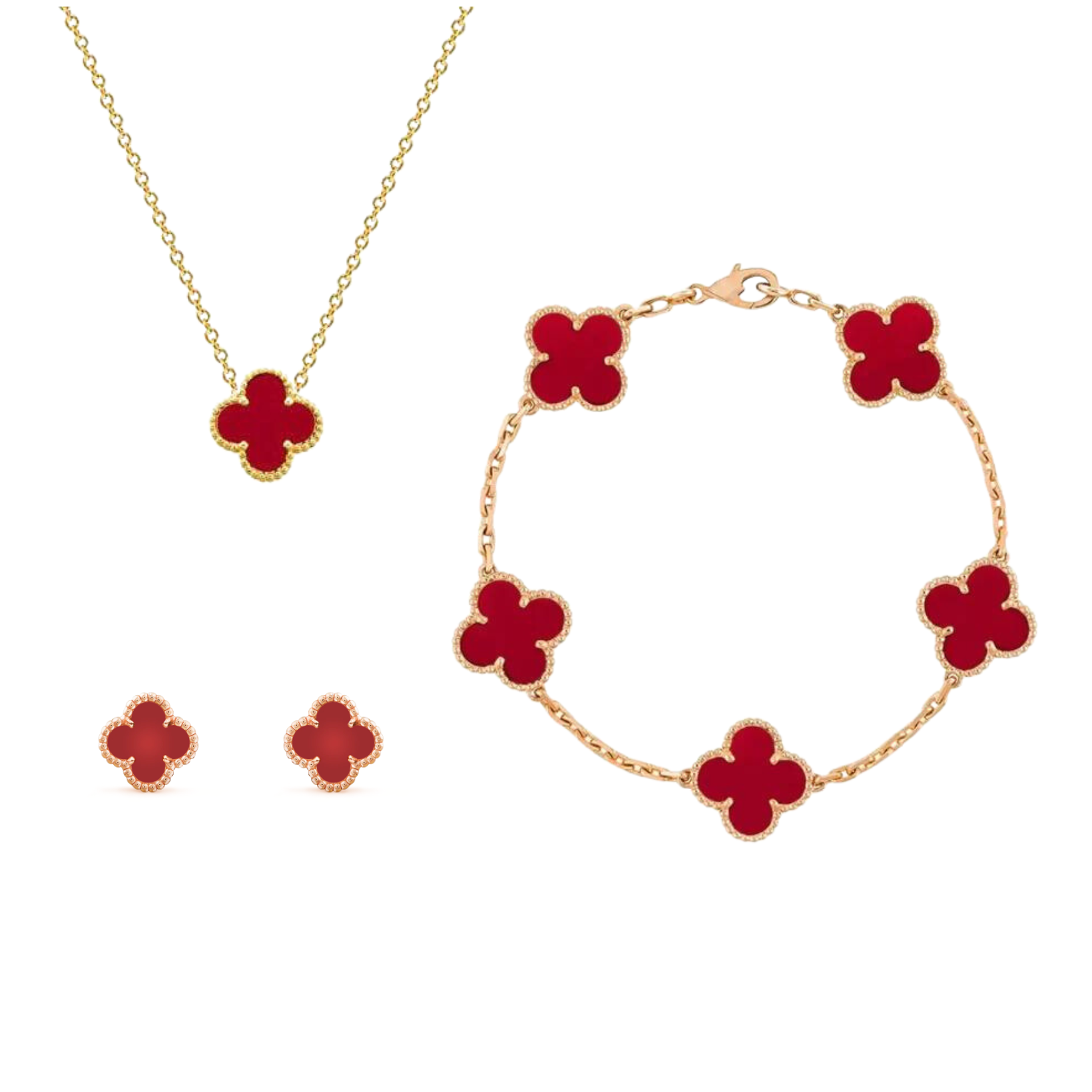 Bella - Clover jewelry set - Ready to gift