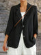 Carmen Women's Linen Blazer - Lightweight and Elegant Blazer for Everyday and the Office