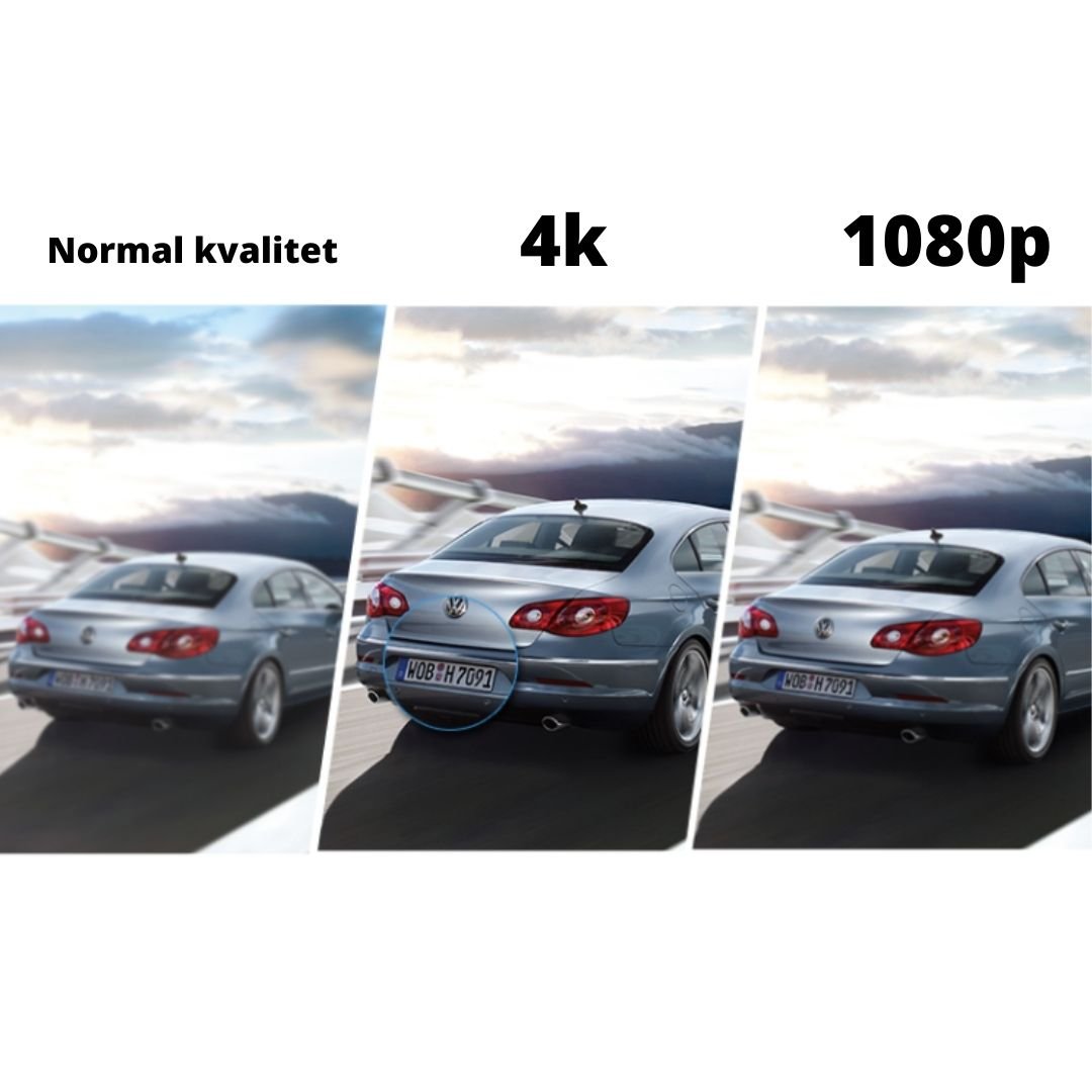 Ultra HD 4K Dashcam - RoadScanX
