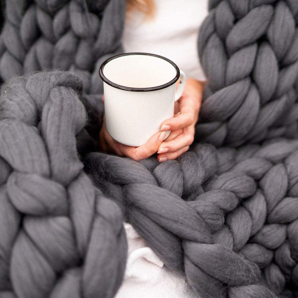 WinterWarm Wool Knitting Set - Cozy and cuddly