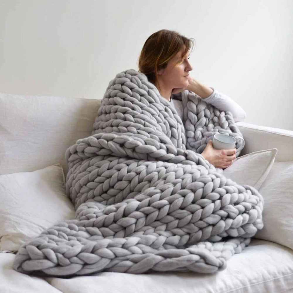 WinterWarm Wool Knitting Set - Cozy and cuddly