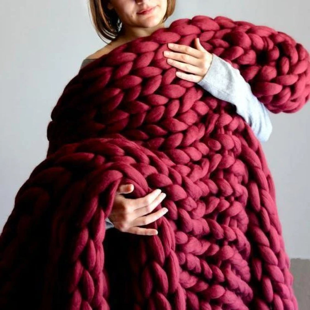 WinterWarm Wool Knitting Set - Cozy and cuddly