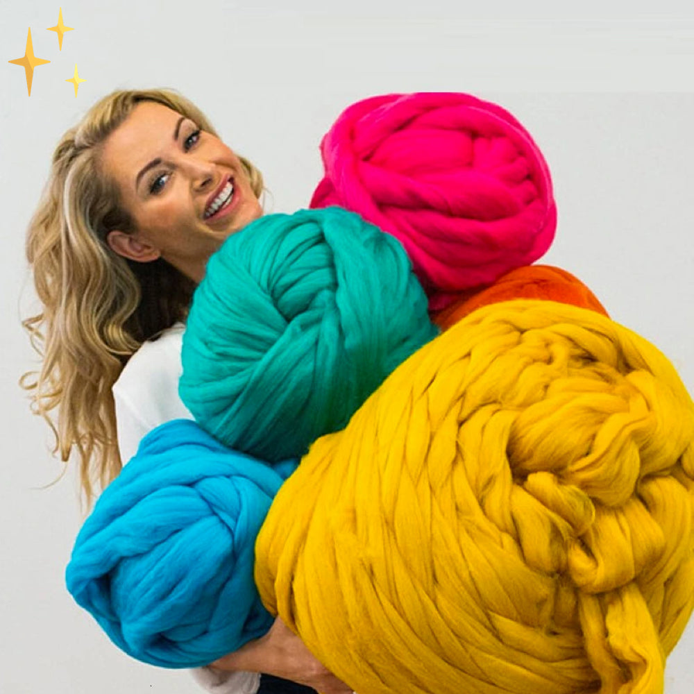 WinterWarm Wool Knitting Set - Cozy and cuddly