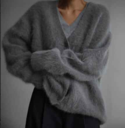 Image of Women's Button-Front Knit Cardigan