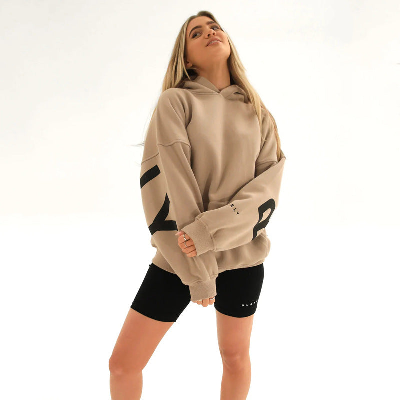 Image of Women's Oversized Graphic Hoodie
