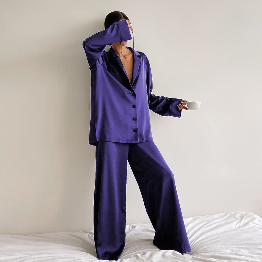 Image of Women's Wide Leg Pant Set
