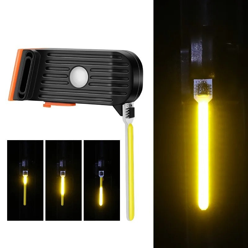 Rechargeable bicycle rear light