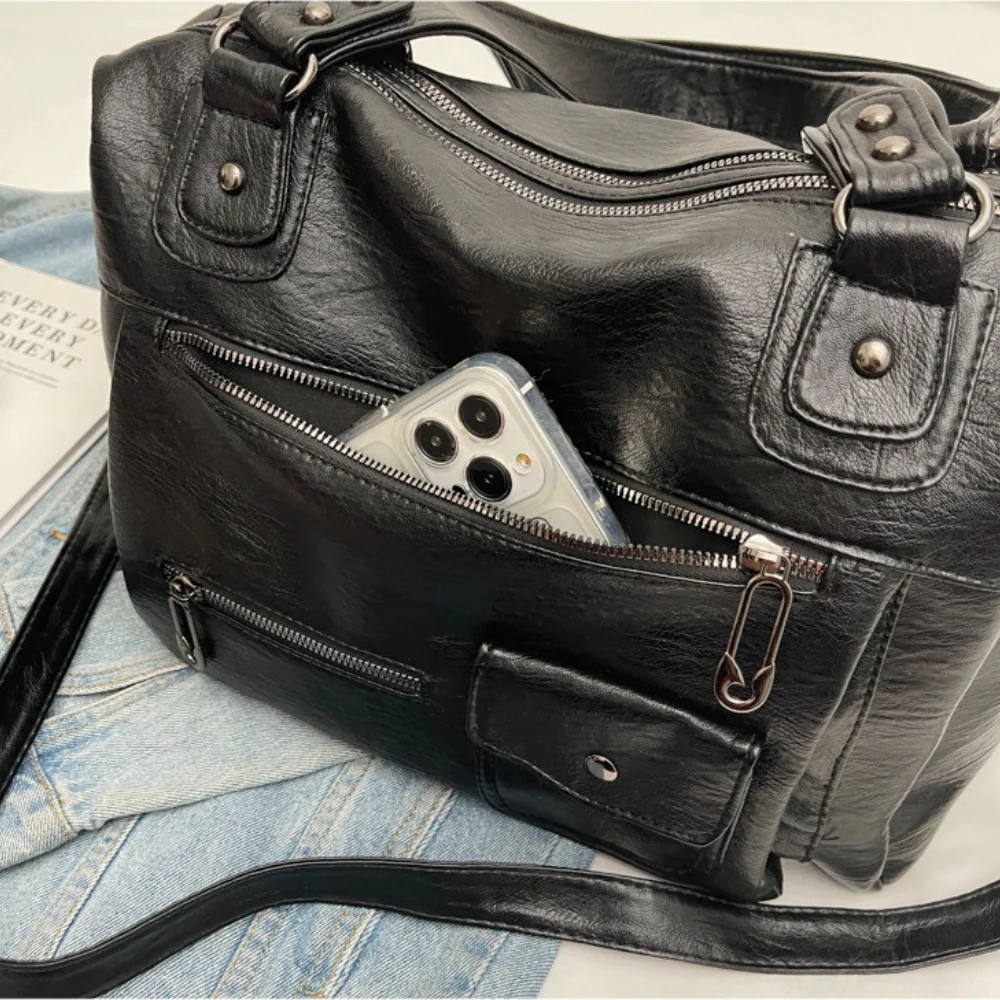CHLOE - Large leather shoulder bag